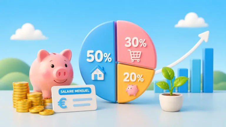 Combien épargner par mois selon ton salaire : la méthode 50/30/20 expliquée