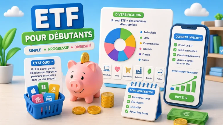 ETF pour débutant : qu'est-ce qu'un ETF et comment investir dedans