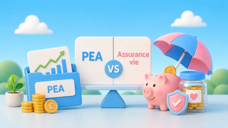 PEA ou assurance-vie : lequel choisir pour investir en bourse