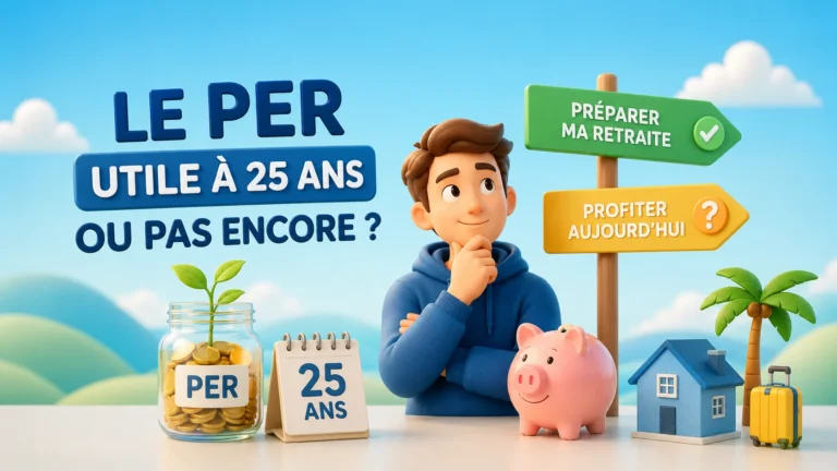 PER utile à 25 ans ? Plan Épargne Retraite selon ta tranche d'imposition