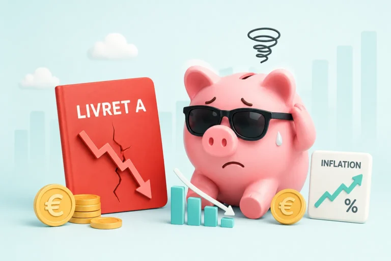 Livret A qui perd de la valeur face à l'inflation en 2026