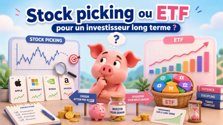 Stock picking ou ETF pour un investisseur long terme
