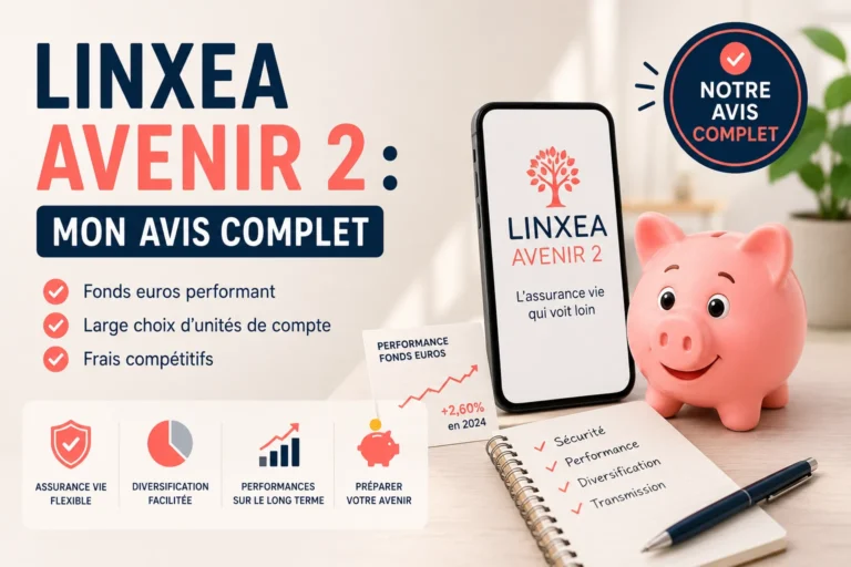 Linxea Avenir 2 avis 2026 : frais, fonds euro et supports