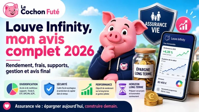 Louve Infinity avis 2026 : frais, fonds euro et SCPI