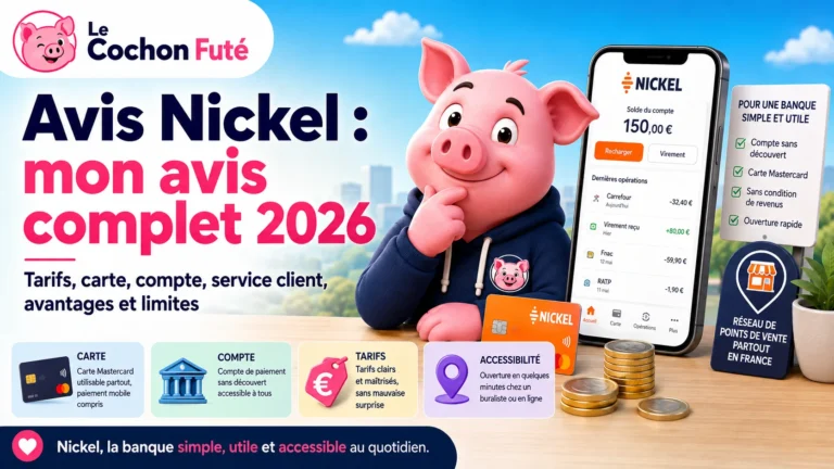 Nickel avis 2026 : frais, ouverture et securite