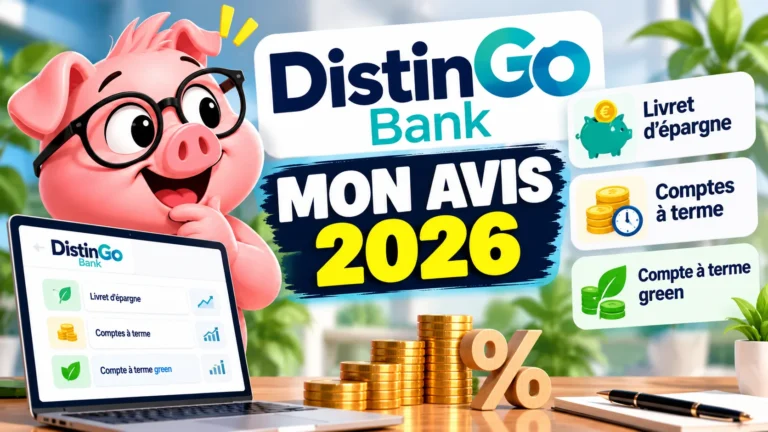 Distingo Bank : livret d'épargne et compte à terme