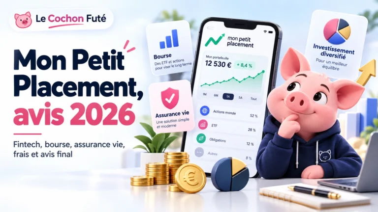 Mon Petit Placement avis 2026 - fintech assurance-vie et bourse Le Cochon Futé