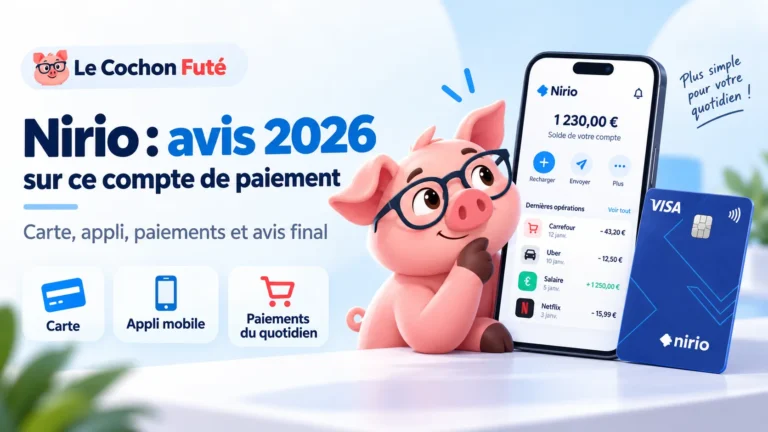 Nirio avis 2026 : compte de paiement, carte et application FDJ